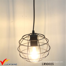 Rustic Vintage Wire Metal Ball Indoor Pendant Lamp